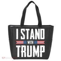 I Stand With Trump 2024 Tote Bag thumb 0