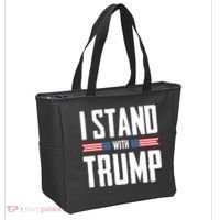 I Stand With Trump 2024 Tote Bag thumb 2