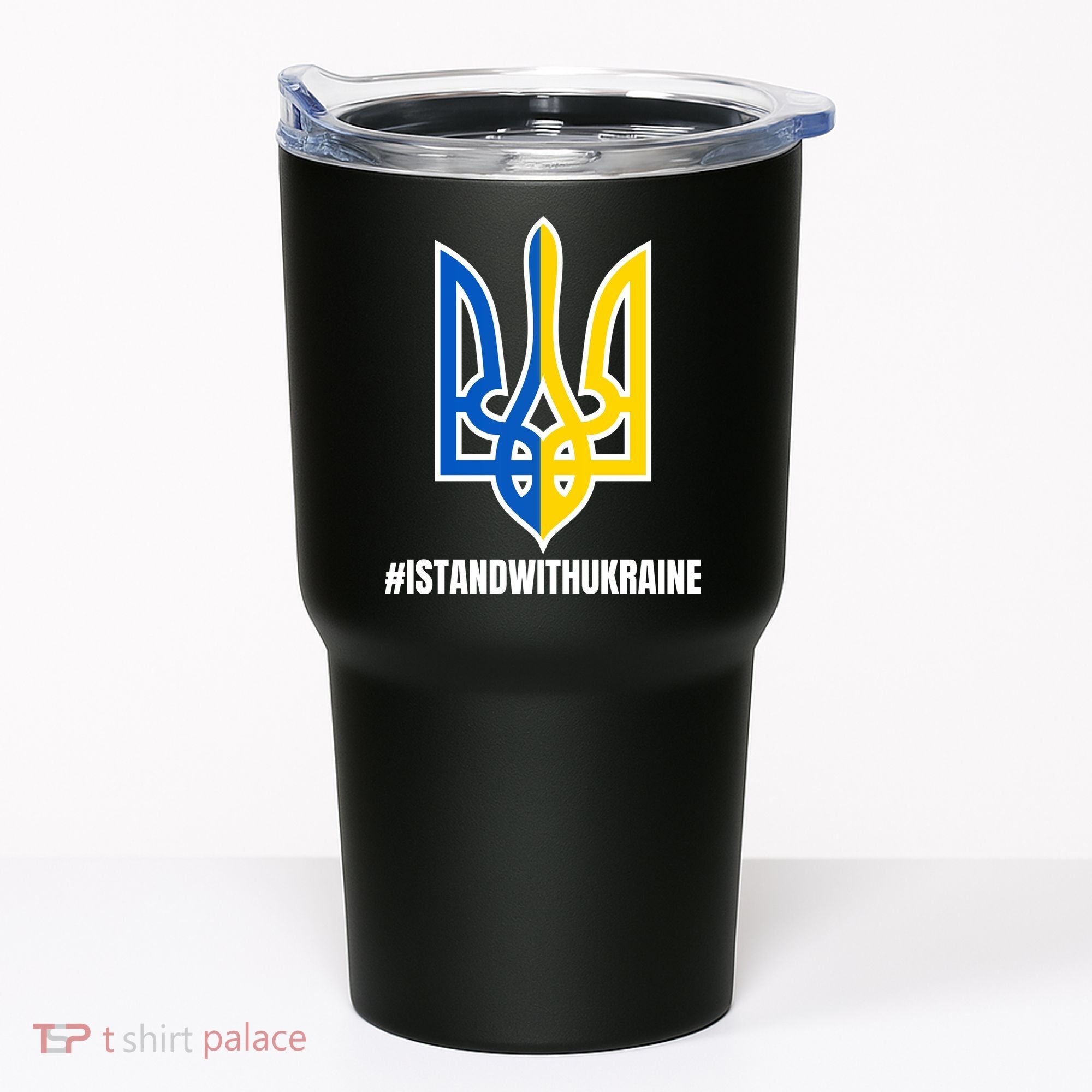 I Stand With Ukraine Flag Support Free Ukrainians Tumbler