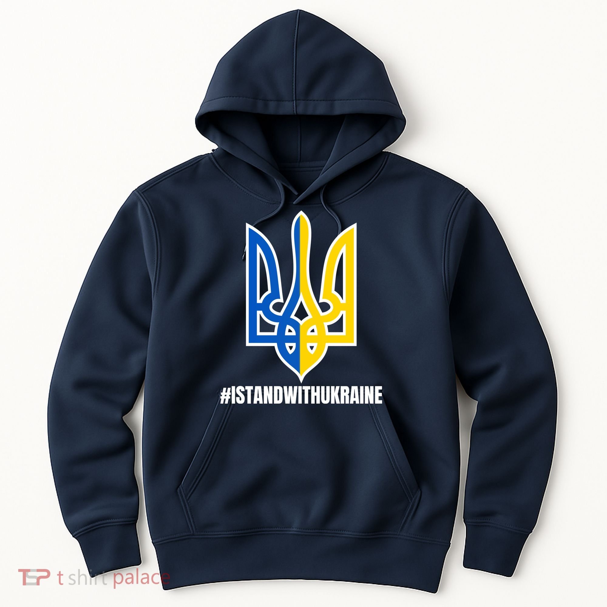 I Stand With Ukraine Flag Support Free Ukrainians Hoodie