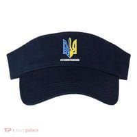 I Stand With Ukraine Flag Support Free Ukrainians Visor thumb 0