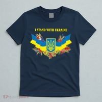 I Stand With Ukraine Floral T-Shirt thumb 5