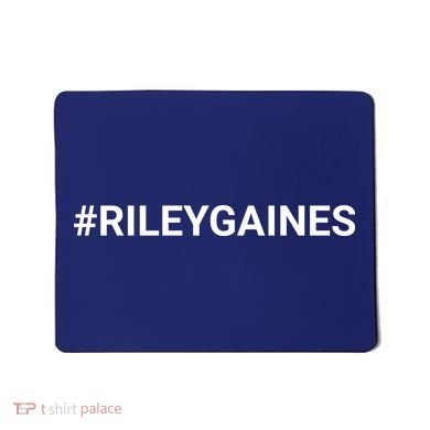 I Stand With Riley Gaines Hashtag Mousepad