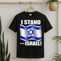 I Stand With Israel Support Israel Love Israeli Brotherhood T-Shirt thumb 2