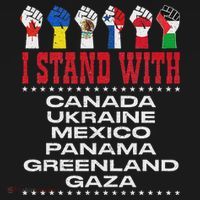 I Stand With Canada Greenland Mexico Panama Gaza Ukraine Women's Hoodie thumb 2