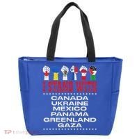 I Stand With Canada Greenland Mexico Panama Gaza Ukraine Tote Bag thumb 0