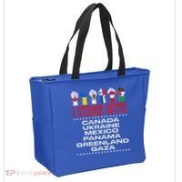 I Stand With Canada Greenland Mexico Panama Gaza Ukraine Tote Bag thumb 2