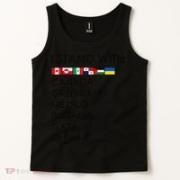 I Stand With Canada Greenland Mexico Panama Gaza Ukraine Tank Top thumb 2