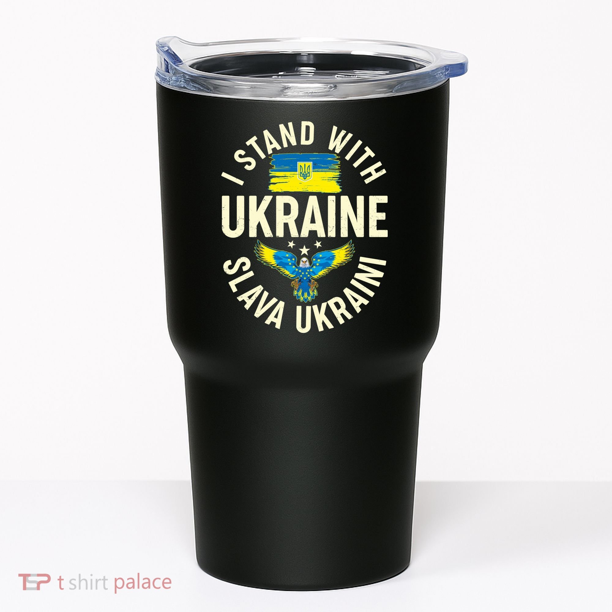 I Stand With Ukraine Slava Ukraini Tumbler