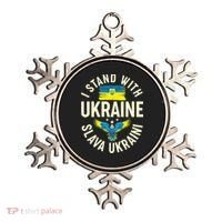 I Stand With Ukraine Slava Ukraini Ornament thumb 0