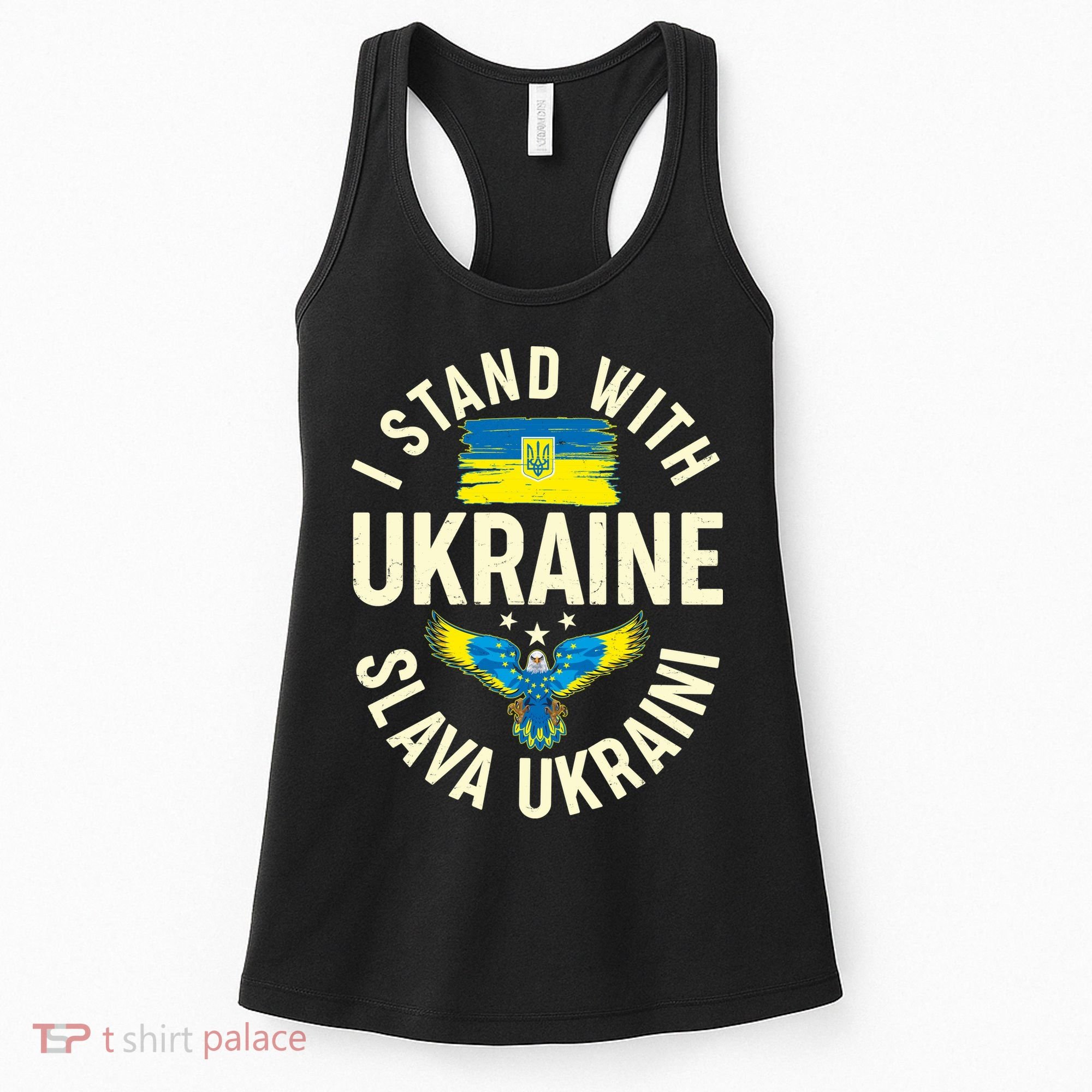 I Stand With Ukraine Slava Ukraini Women's Tank Top