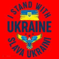 I Stand With Ukraine Slava Ukraini Santa Hat thumb 1