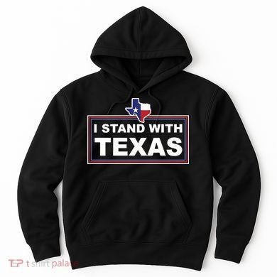 I Stand With Texas Luke Rudkow Hoodie