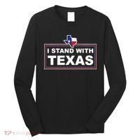 I Stand With Texas Luke Rudkow Long Sleeve Shirt thumb 0