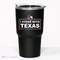 I Stand With Texas Luke Rudkow Tumbler thumb 0