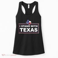 I Stand With Texas Luke Rudkow Women's Tank Top thumb 0