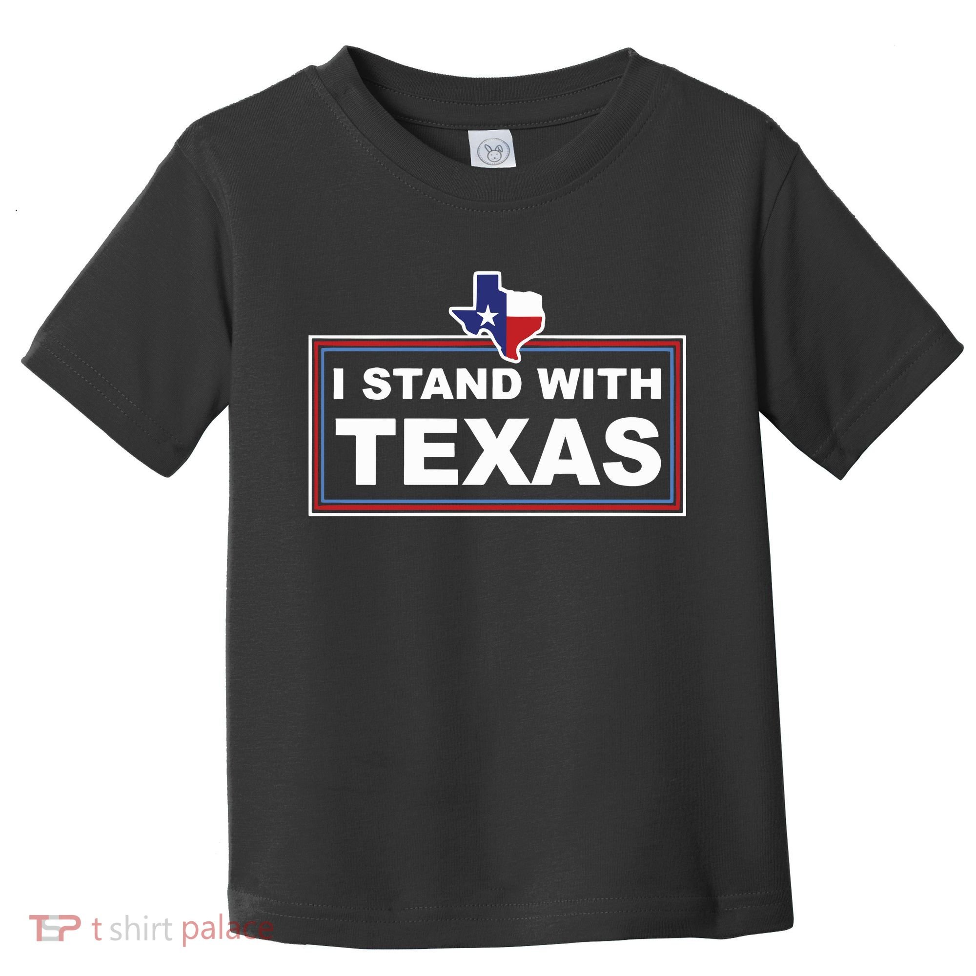 I Stand With Texas Luke Rudkow Toddler T-Shirt