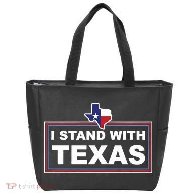 I Stand With Texas Luke Rudkow Tote Bag