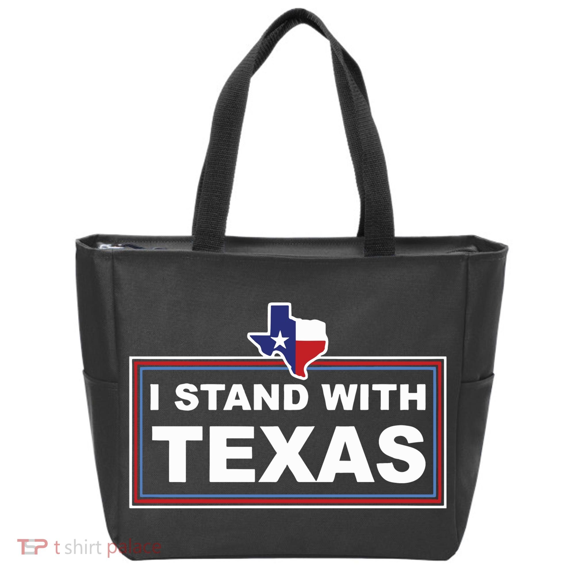 I Stand With Texas Luke Rudkow Tote Bag