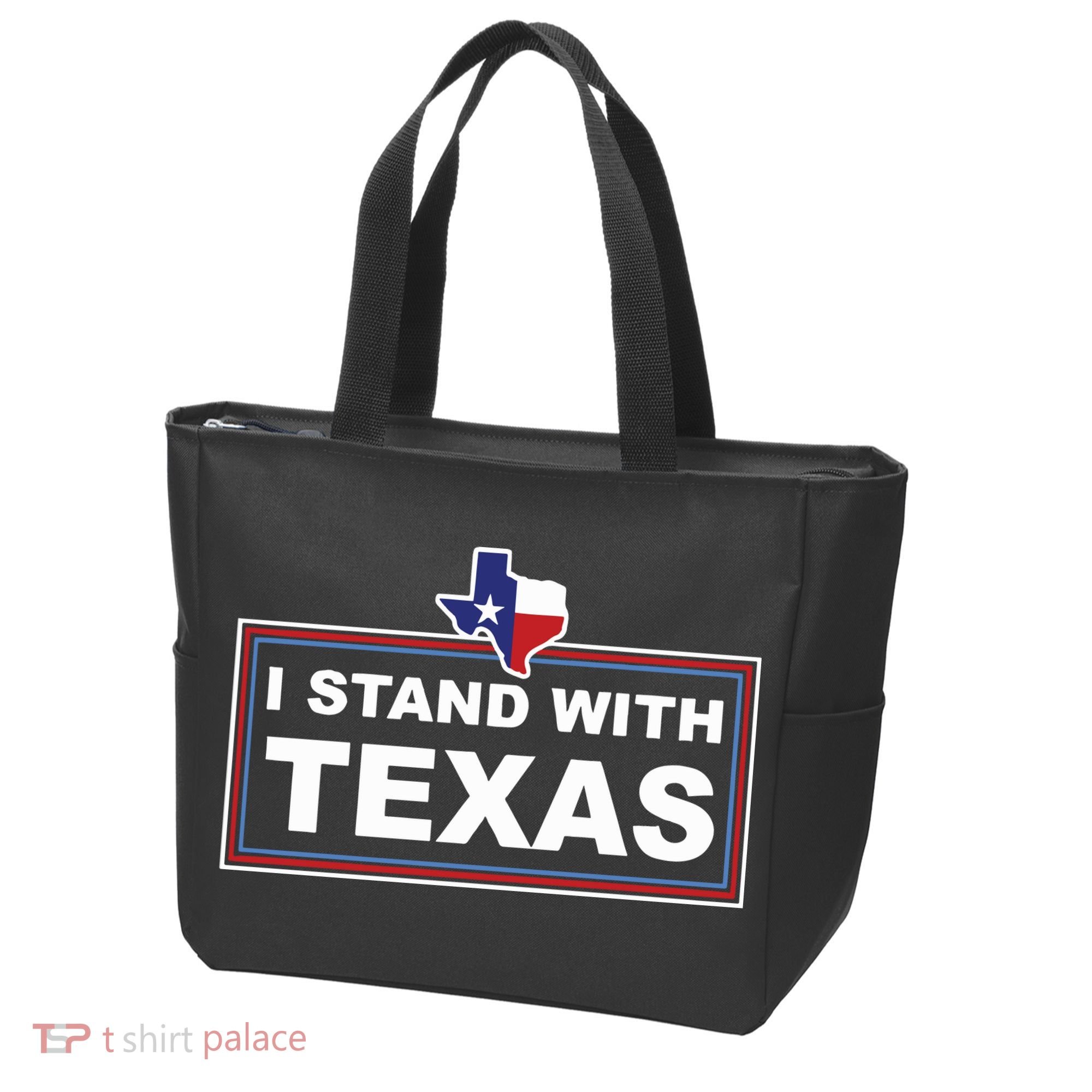 I Stand With Texas Luke Rudkow Tote Bag