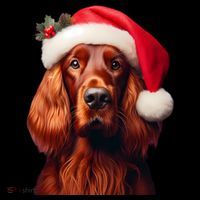 Irish Setter With Santa Hat Christmas Dog Owner Lover Mom Gift Coffee Mug thumb 5