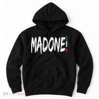 Italian Slang Word Madone Hoodie thumb 0