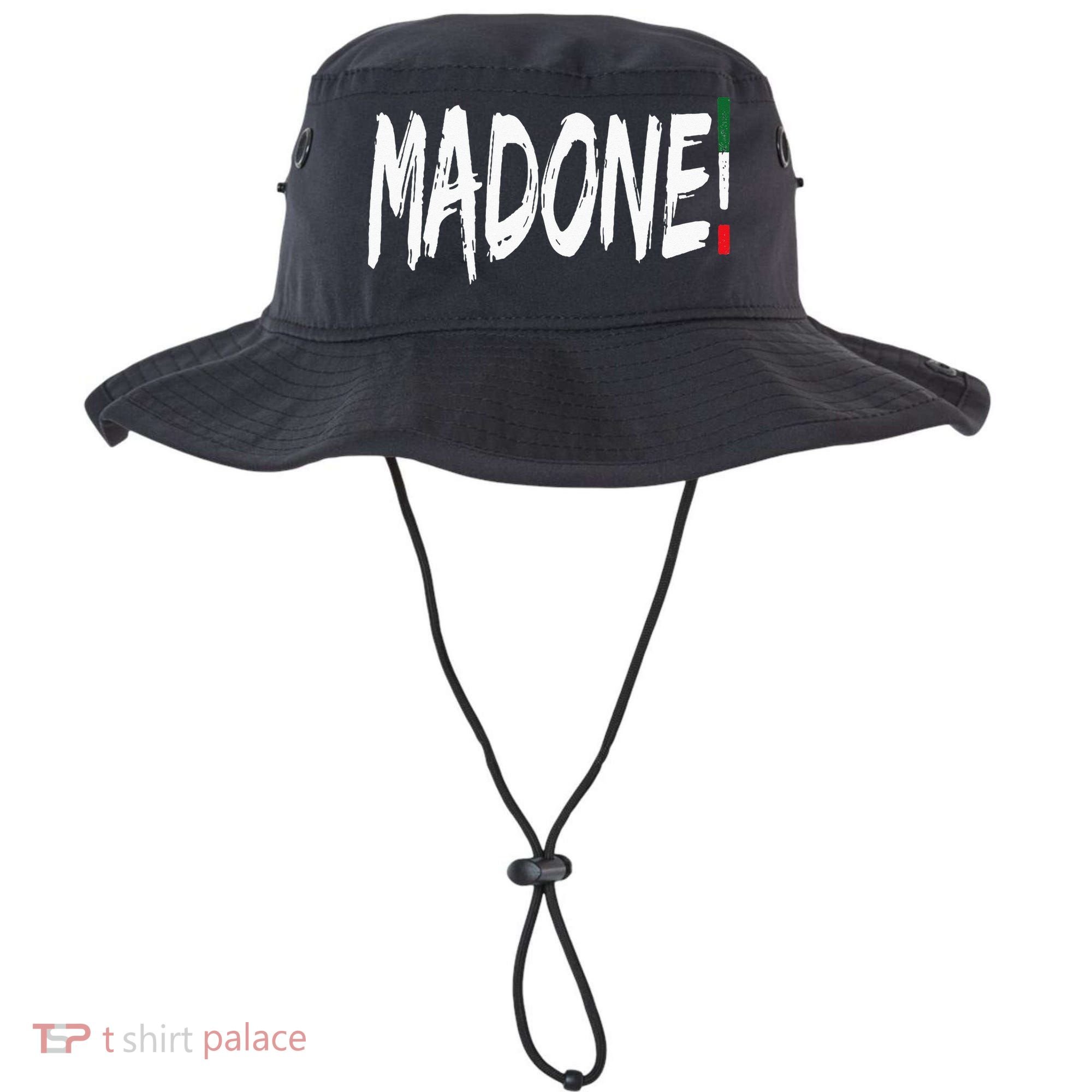 Italian Slang Word Madone Bucket Hat