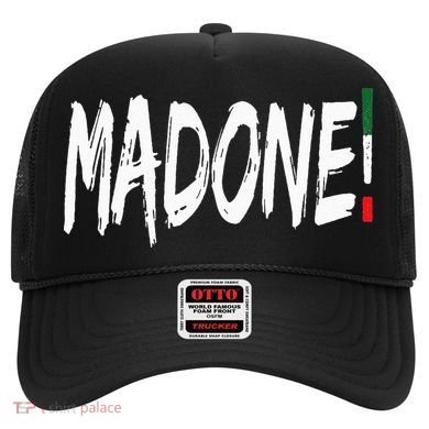 Italian Slang Word Madone Hat