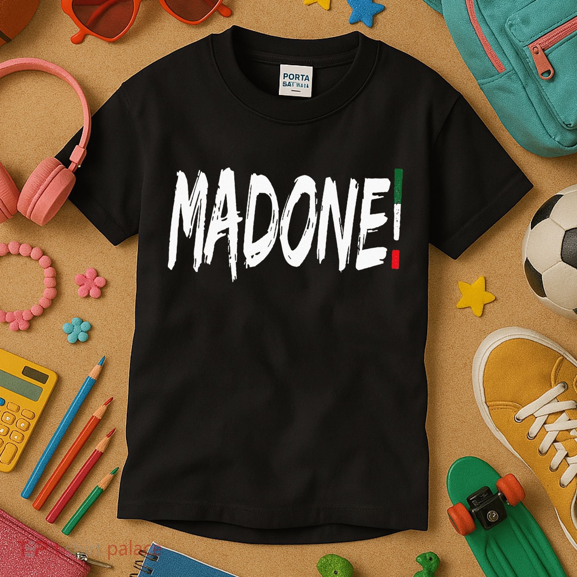 Italian Slang Word Madone Kids T-Shirt