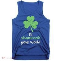 I'll Shamrock Your World Saint St Patrick's Paddys Day Gift Tank Top thumb 0