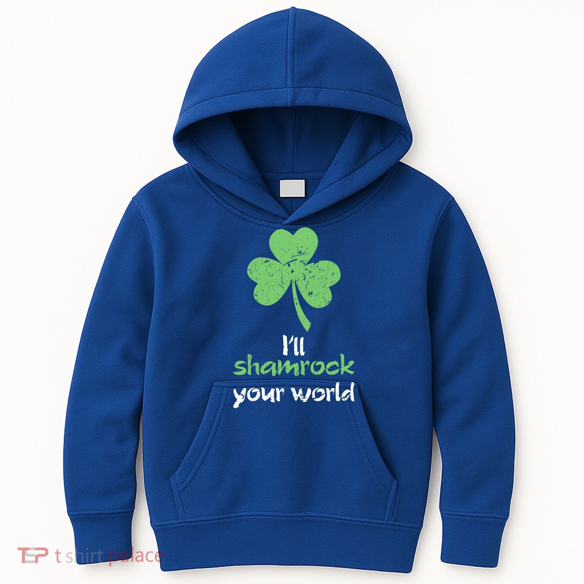 I'll Shamrock Your World Saint St Patrick's Paddys Day Gift Kids Hoodie