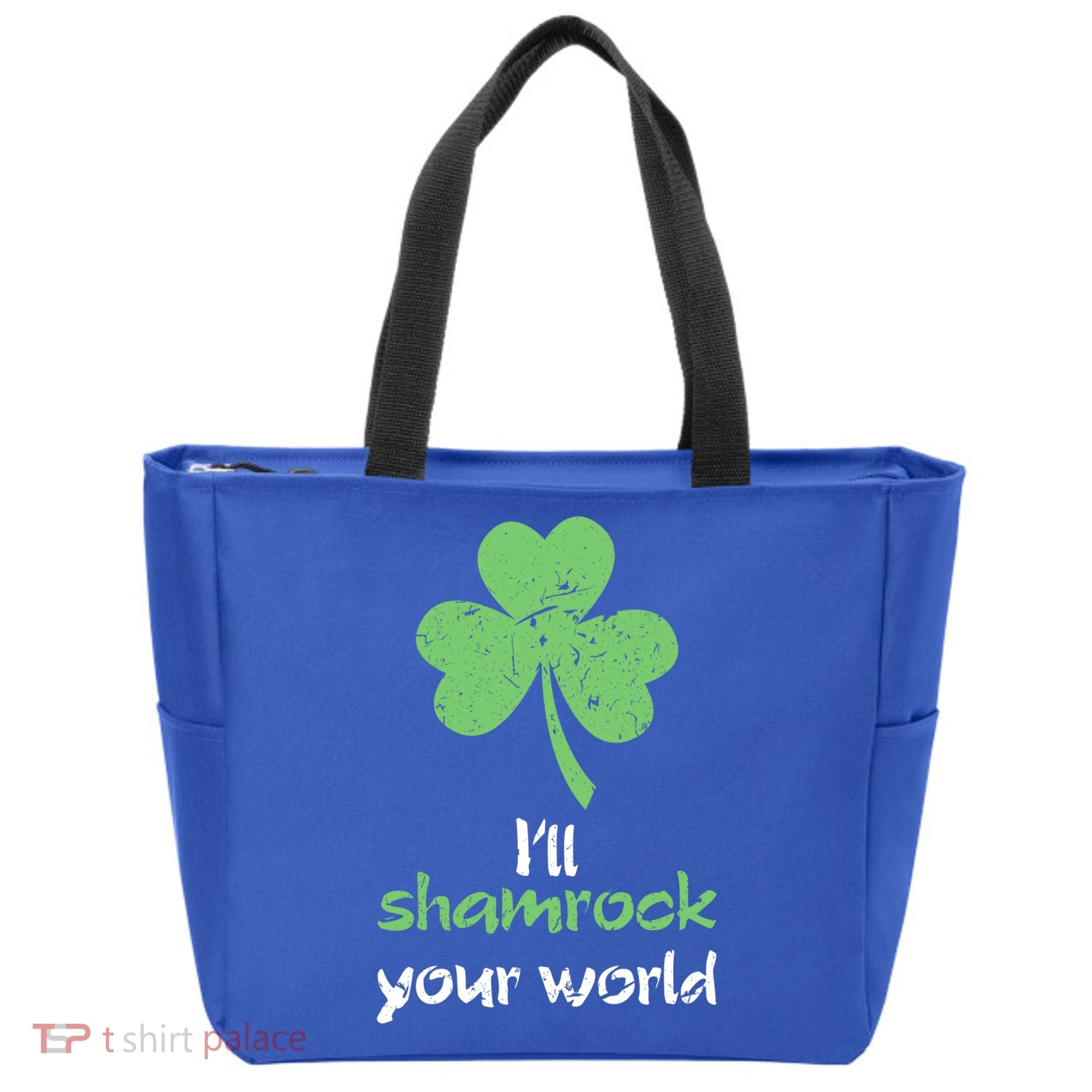 I'll Shamrock Your World Saint St Patrick's Paddys Day Gift Tote Bag