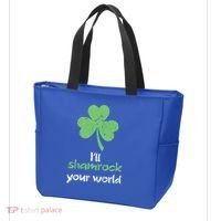 I'll Shamrock Your World Saint St Patrick's Paddys Day Gift Tote Bag thumb 3