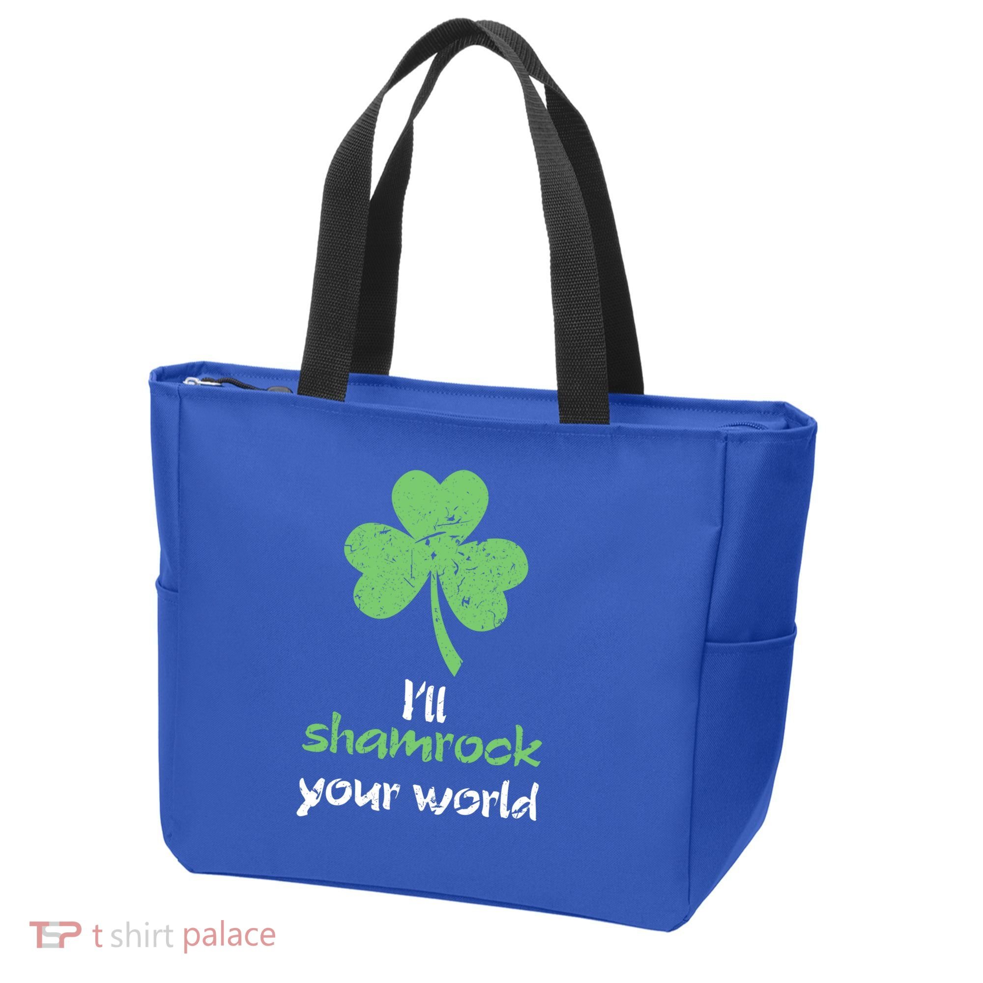 I'll Shamrock Your World Saint St Patrick's Paddys Day Gift Tote Bag