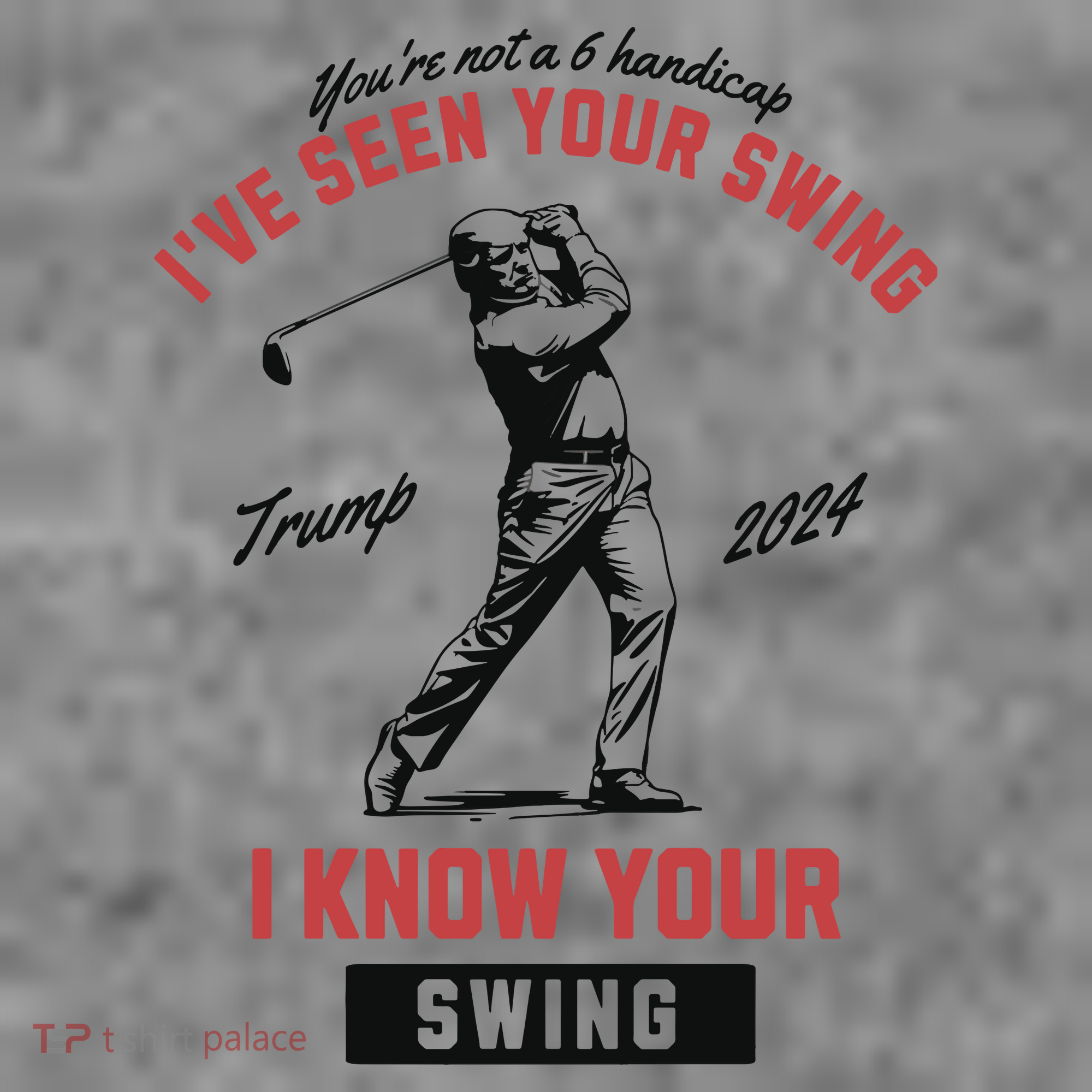 IVe Seen Your Swing I Know Your Swing Trump Golf Toddler Hoodie
