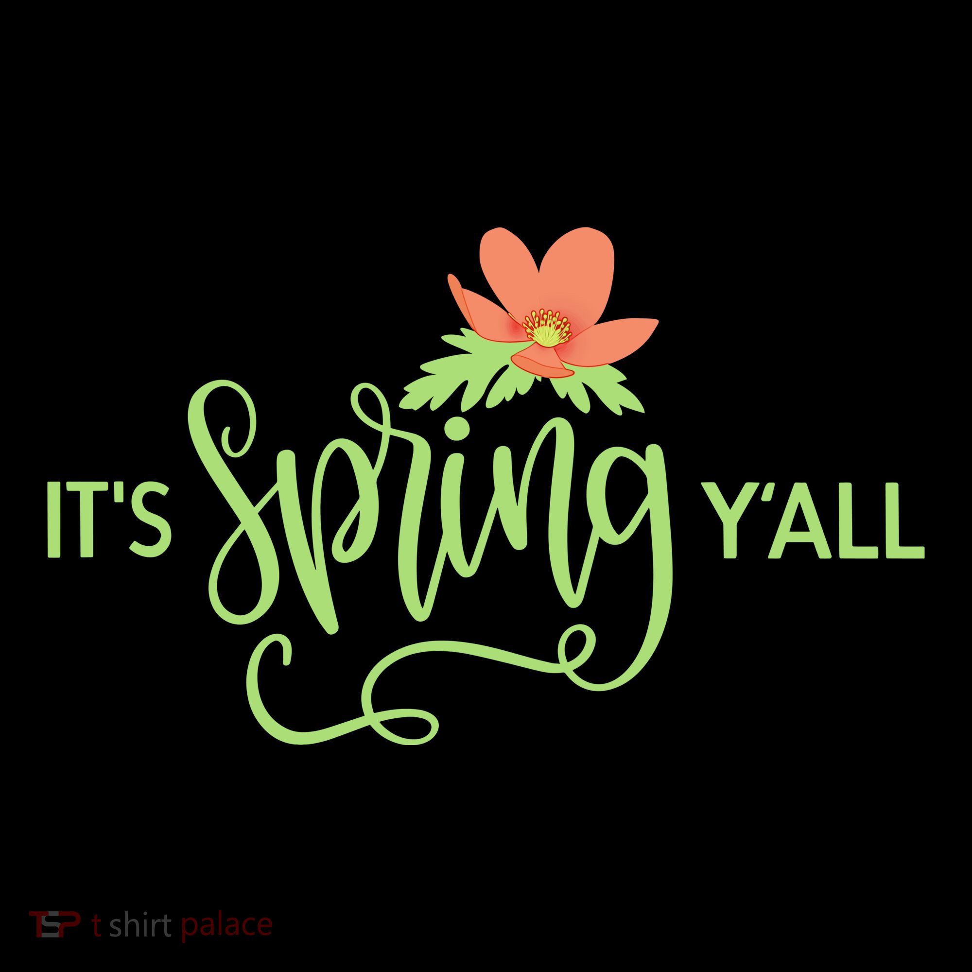 It's Spring Y'all Flower Coaster