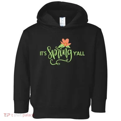 It's Spring Y'all Flower Toddler Hoodie