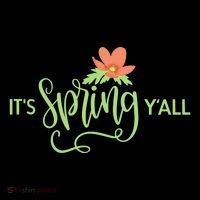 It's Spring Y'all Flower Toddler Hoodie thumb 2