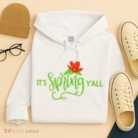 It's Spring Y'all Flower Hoodie thumb 4