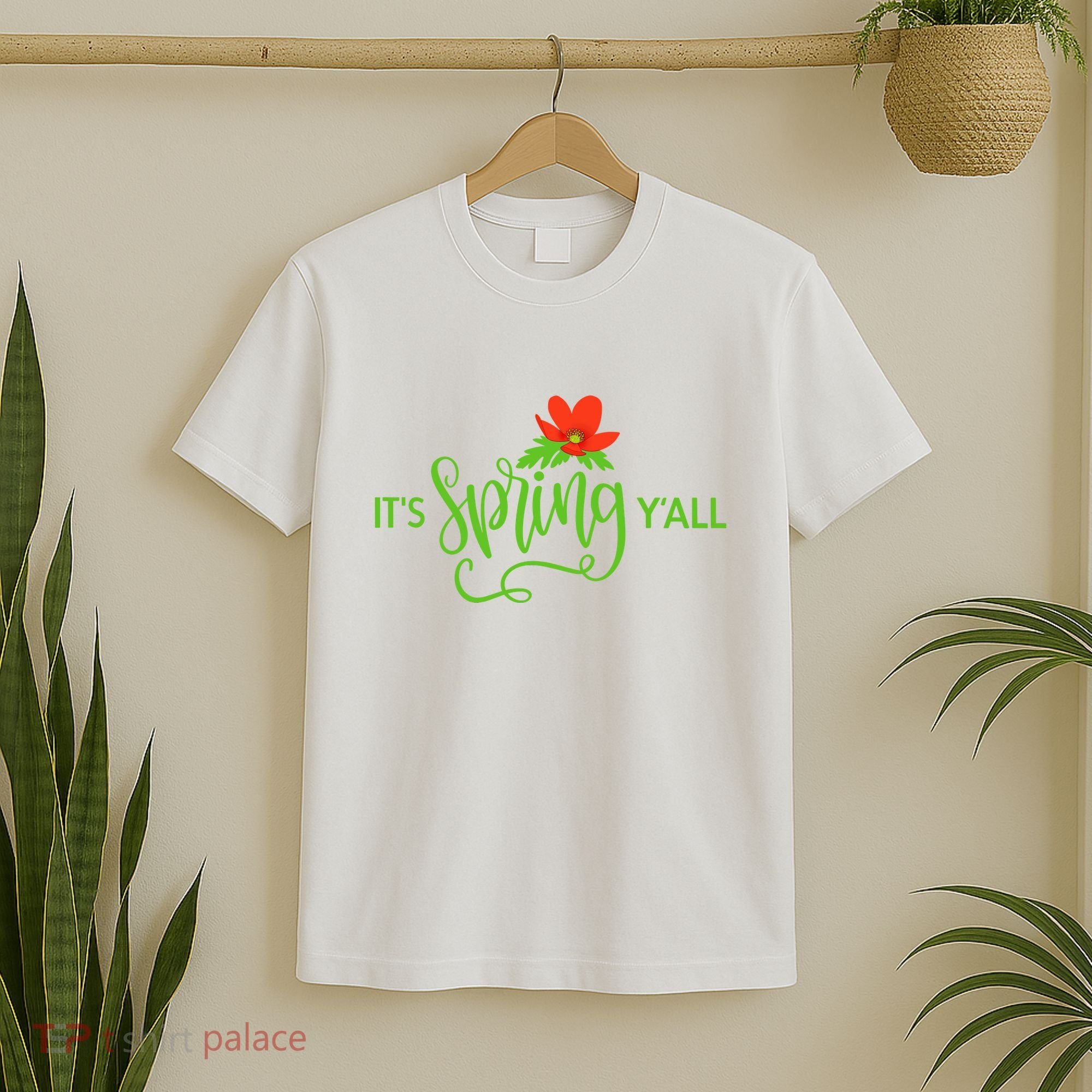 It's Spring Y'all Flower T-Shirt