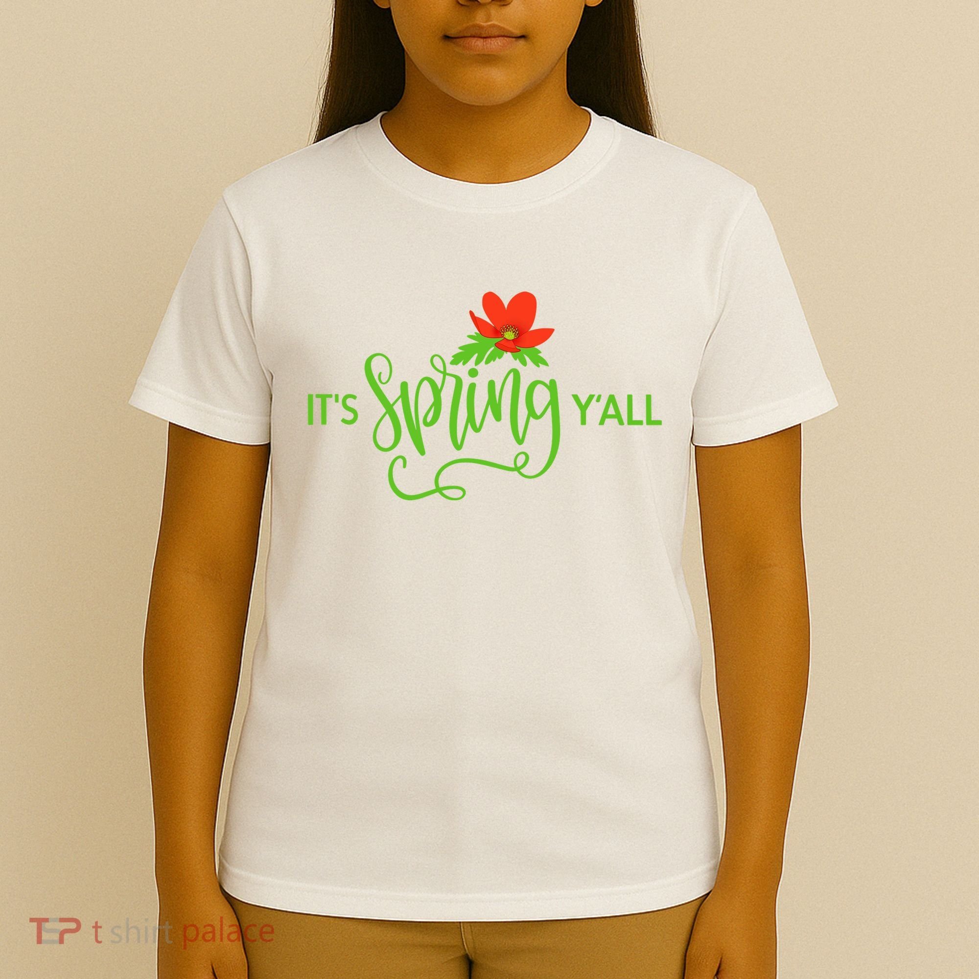 It's Spring Y'all Flower T-Shirt