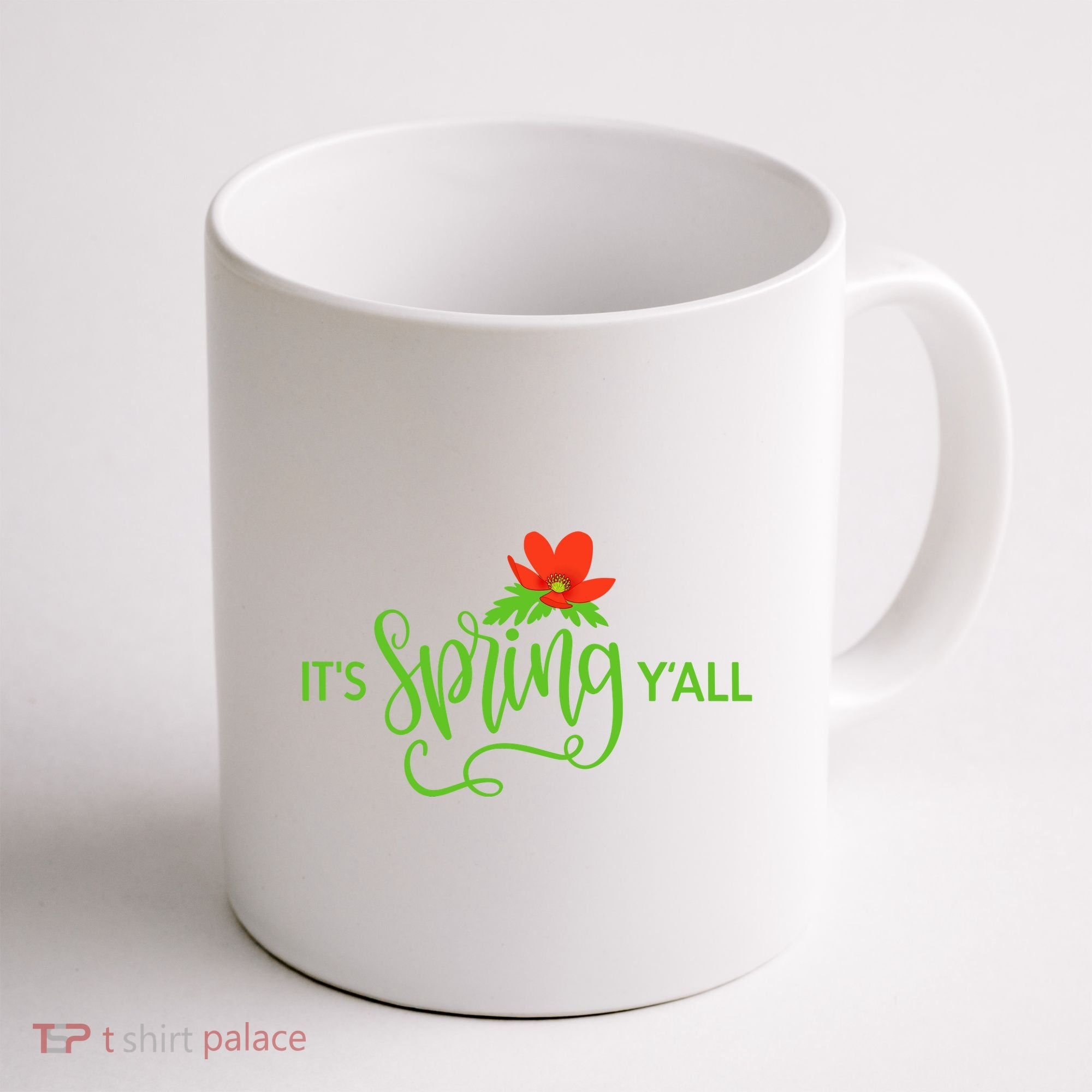 It's Spring Y'all Flower Coffee Mug