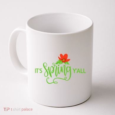 It's Spring Y'all Flower Coffee Mug