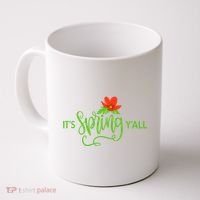 It's Spring Y'all Flower Coffee Mug thumb 0