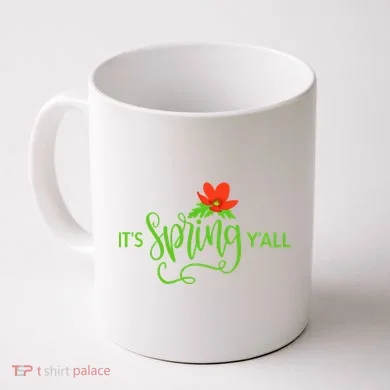 It's Spring Y'all Flower Coffee Mug