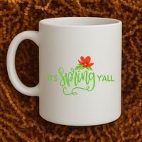It's Spring Y'all Flower Coffee Mug thumb 2