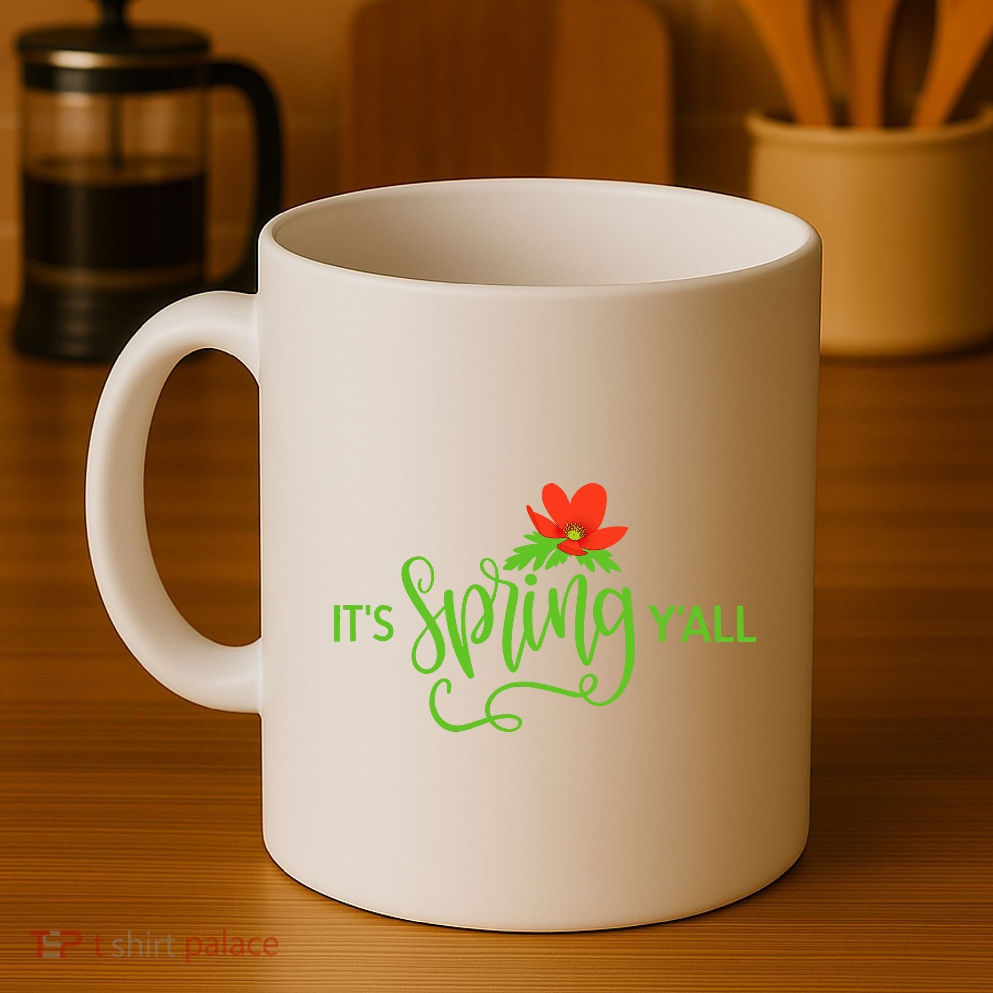 It's Spring Y'all Flower Coffee Mug