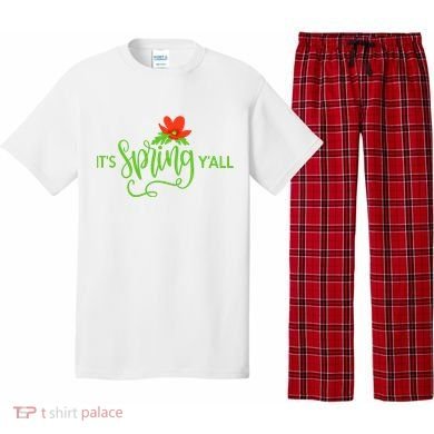 It's Spring Y'all Flower Pajama Set