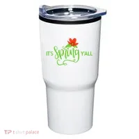 It's Spring Y'all Flower Tumbler thumb 0