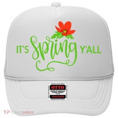 It's Spring Y'all Flower Hat